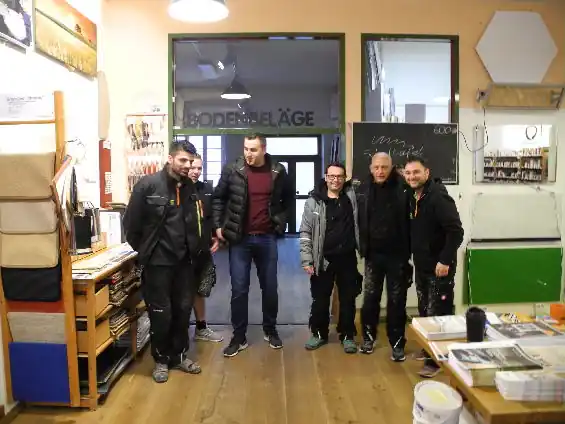 Unser Verlegeteam - GESUNDBAUMARKT München
